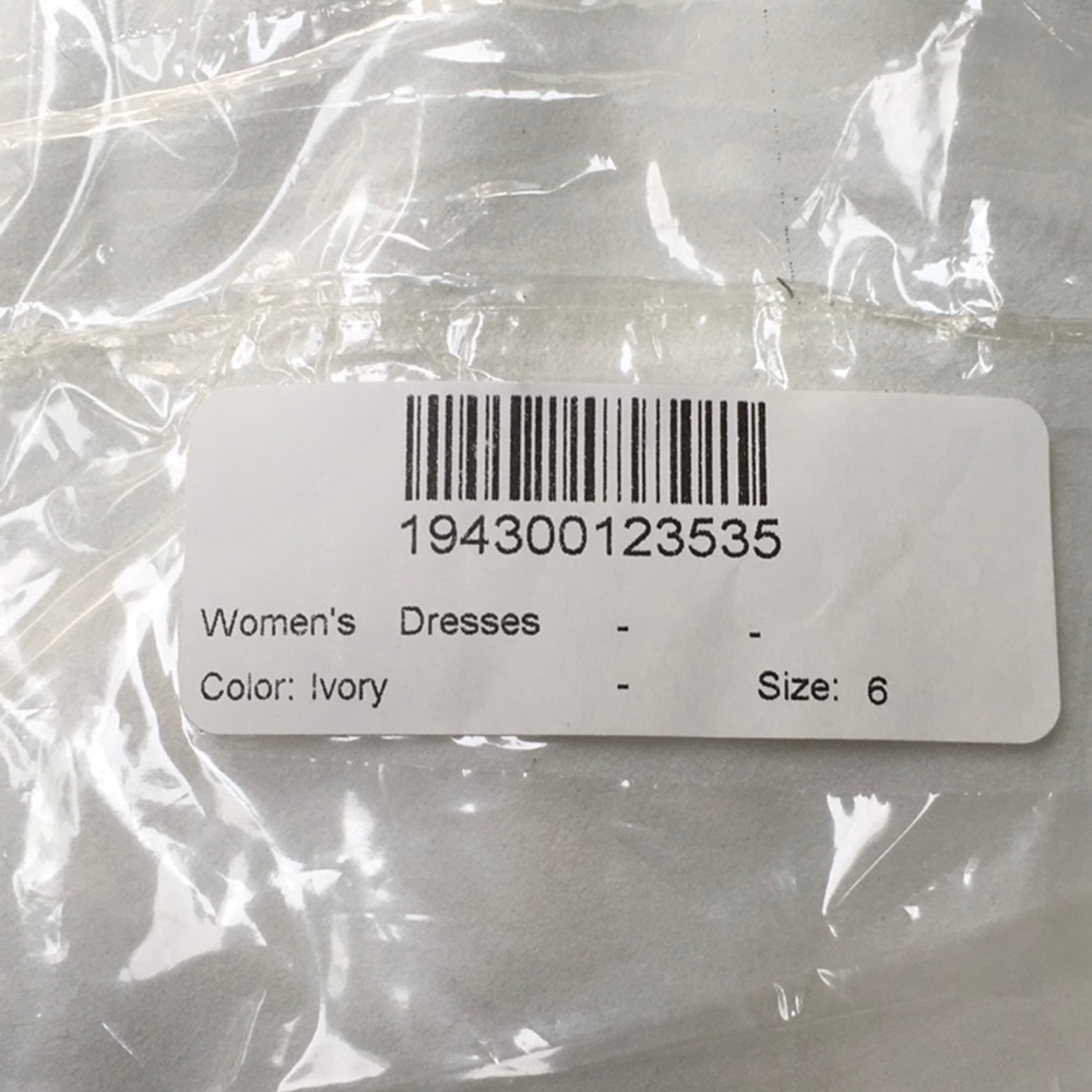 NWT Elegant WHBM ivory sleeveless midi dress - Picture 4 of 5